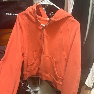 Lululemon Scuba over size half zip